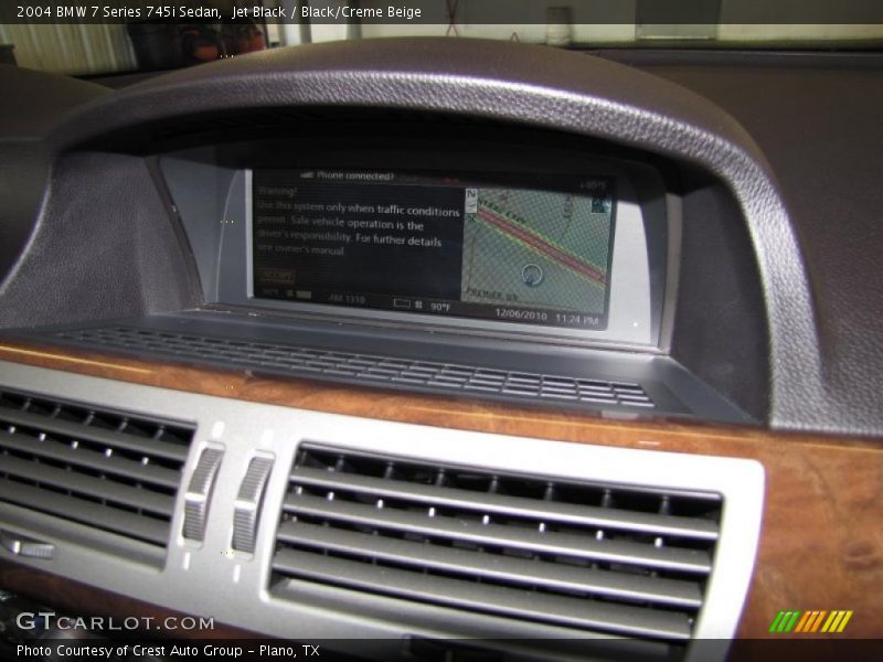 Navigation of 2004 7 Series 745i Sedan