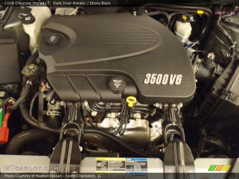 Dark Silver Metallic / Ebony Black 2008 Chevrolet Impala LT