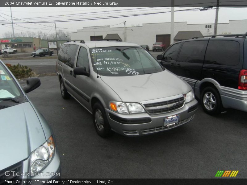 Silverstone Metallic / Medium Gray 2004 Chevrolet Venture LS