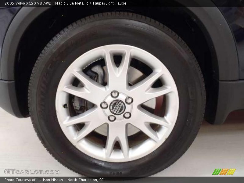 Magic Blue Metallic / Taupe/Light Taupe 2005 Volvo XC90 V8 AWD