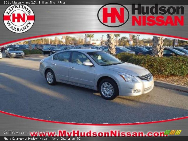 Brilliant Silver / Frost 2011 Nissan Altima 2.5