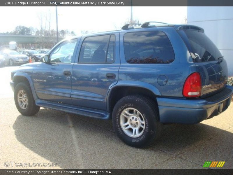 Atlantic Blue Metallic / Dark Slate Gray 2001 Dodge Durango SLT 4x4