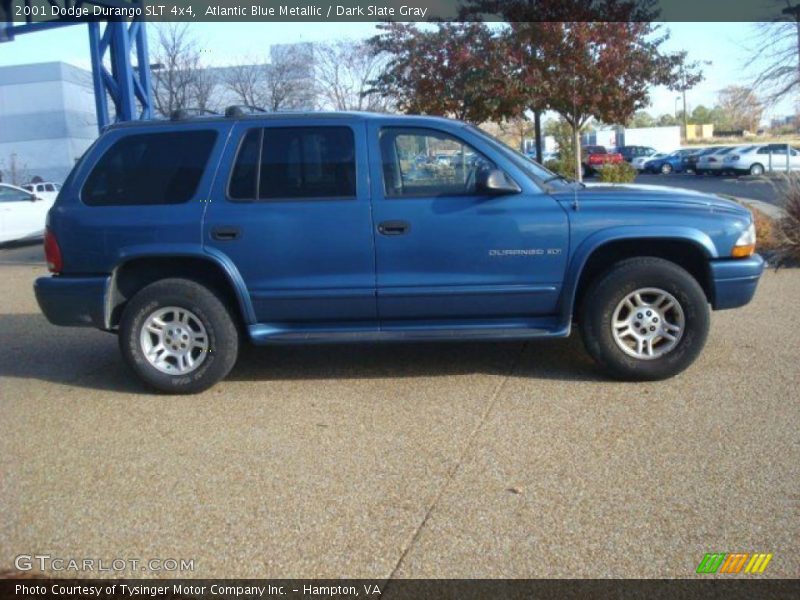Atlantic Blue Metallic / Dark Slate Gray 2001 Dodge Durango SLT 4x4