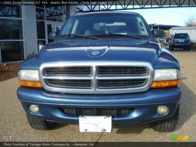 Atlantic Blue Metallic / Dark Slate Gray 2001 Dodge Durango SLT 4x4