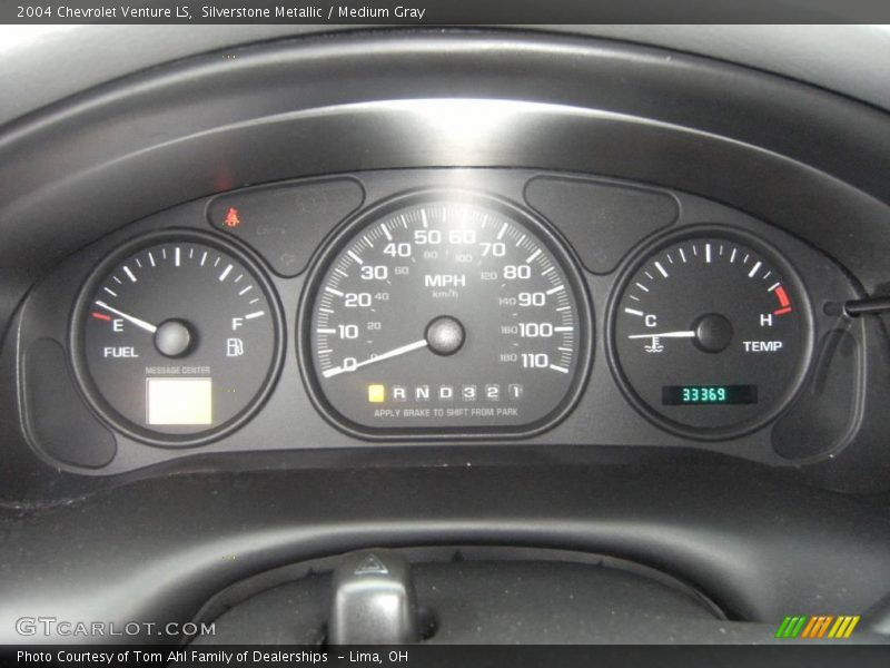 Silverstone Metallic / Medium Gray 2004 Chevrolet Venture LS
