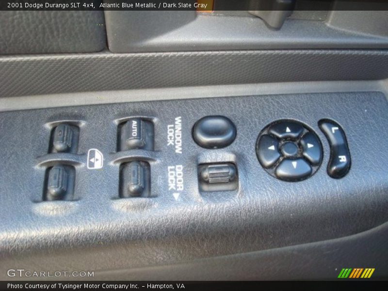 Atlantic Blue Metallic / Dark Slate Gray 2001 Dodge Durango SLT 4x4