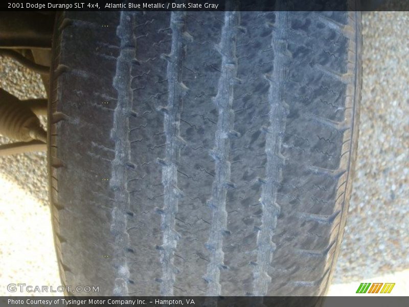 Atlantic Blue Metallic / Dark Slate Gray 2001 Dodge Durango SLT 4x4