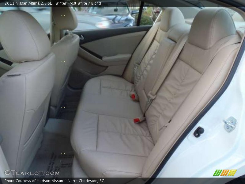 Winter Frost White / Blond 2011 Nissan Altima 2.5 SL