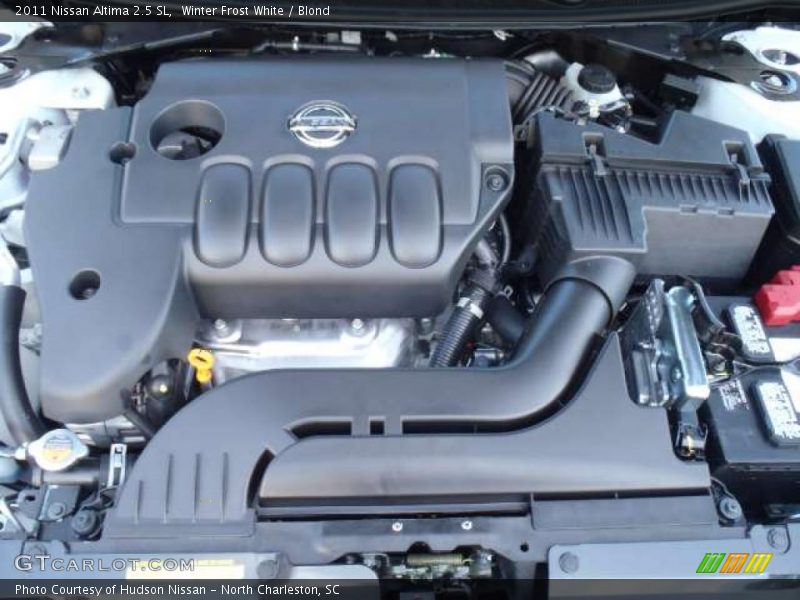 Winter Frost White / Blond 2011 Nissan Altima 2.5 SL