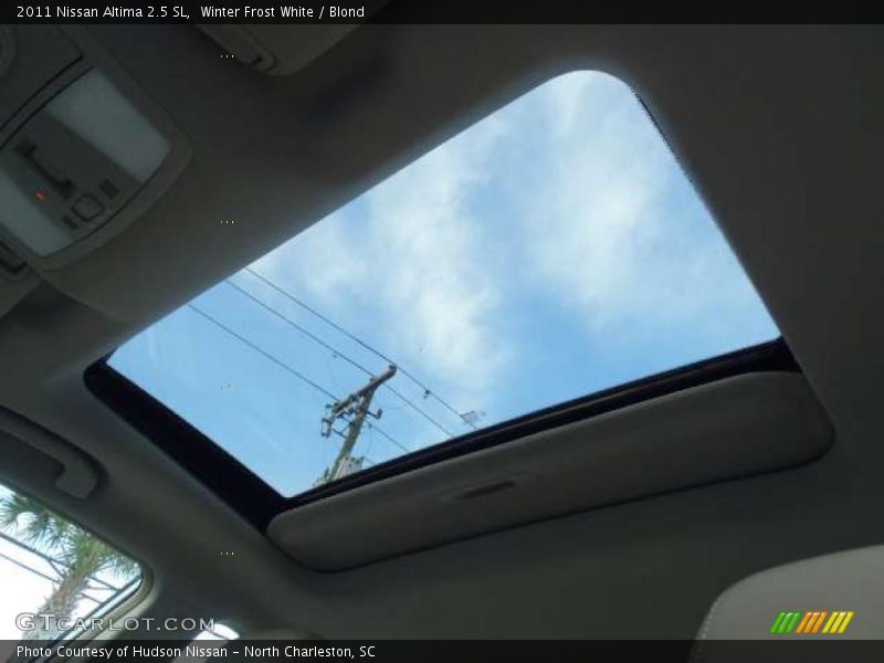 Winter Frost White / Blond 2011 Nissan Altima 2.5 SL