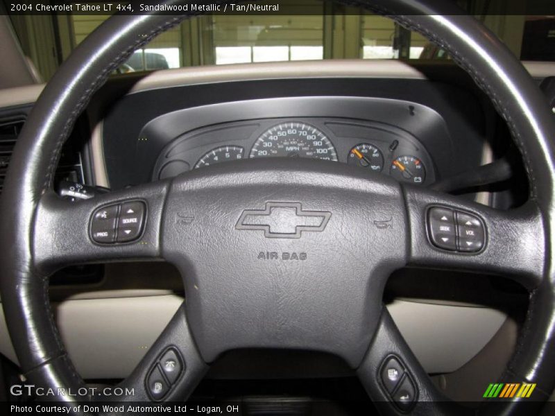 Sandalwood Metallic / Tan/Neutral 2004 Chevrolet Tahoe LT 4x4