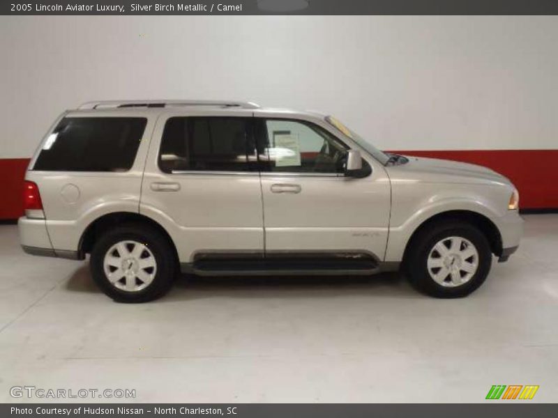 Silver Birch Metallic / Camel 2005 Lincoln Aviator Luxury