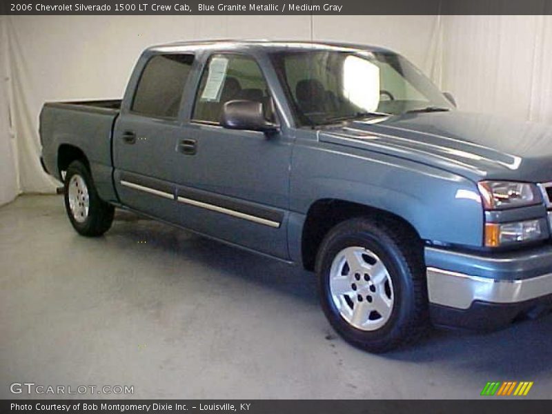 Blue Granite Metallic / Medium Gray 2006 Chevrolet Silverado 1500 LT Crew Cab