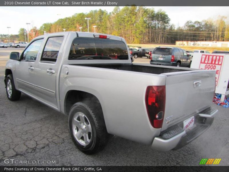 Silver Birch Metallic / Ebony 2010 Chevrolet Colorado LT Crew Cab