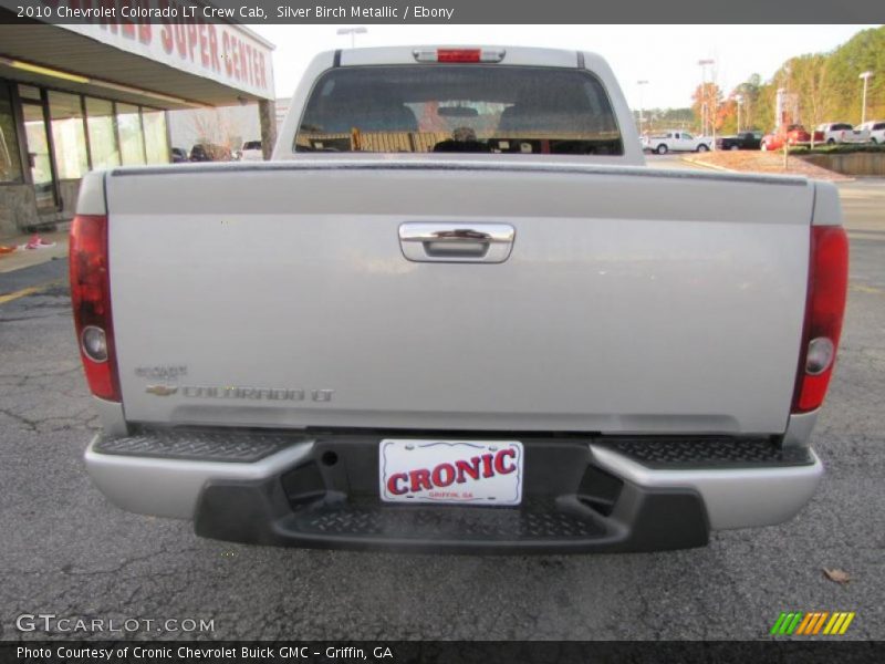 Silver Birch Metallic / Ebony 2010 Chevrolet Colorado LT Crew Cab