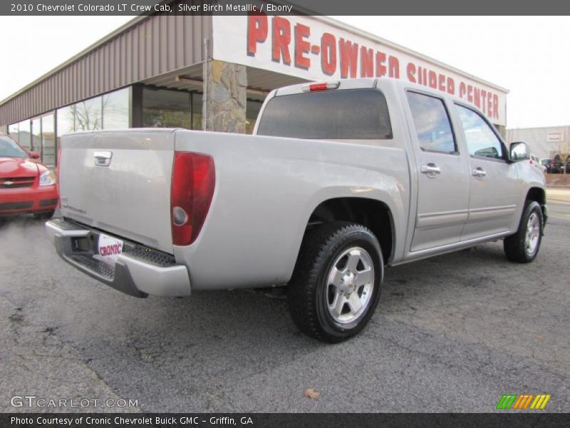 Silver Birch Metallic / Ebony 2010 Chevrolet Colorado LT Crew Cab