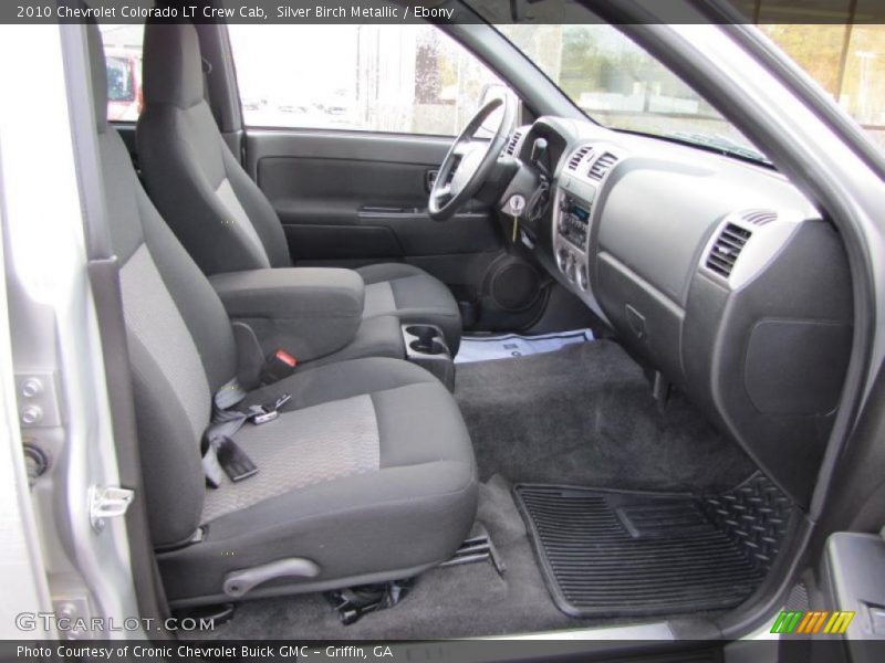 Silver Birch Metallic / Ebony 2010 Chevrolet Colorado LT Crew Cab