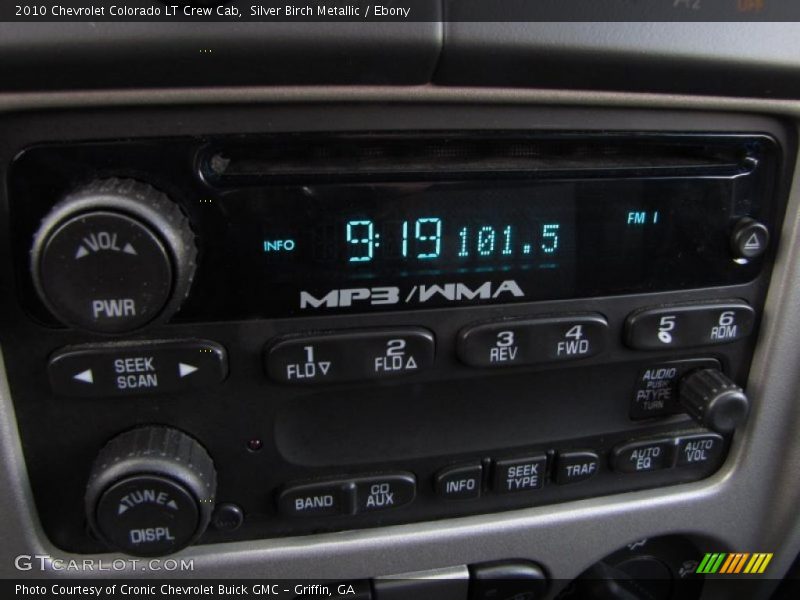 Silver Birch Metallic / Ebony 2010 Chevrolet Colorado LT Crew Cab