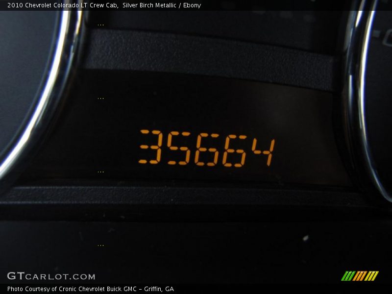 Silver Birch Metallic / Ebony 2010 Chevrolet Colorado LT Crew Cab