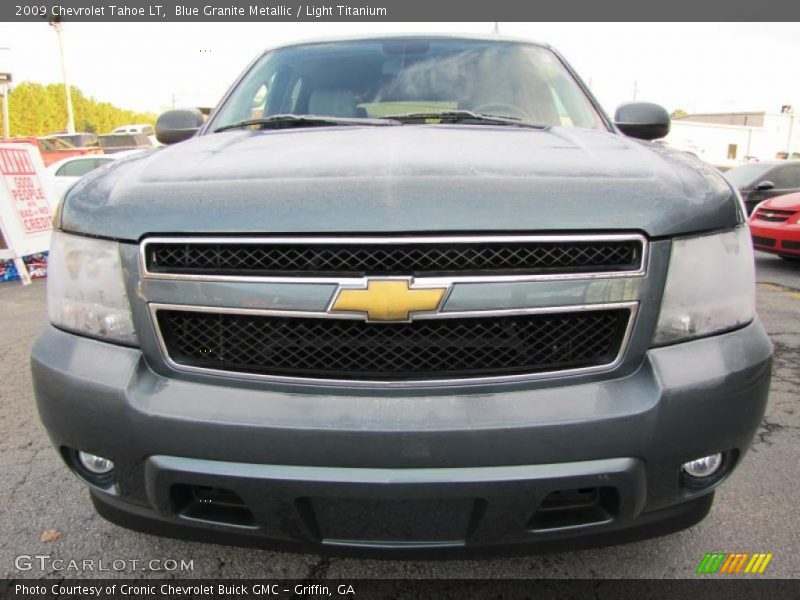 Blue Granite Metallic / Light Titanium 2009 Chevrolet Tahoe LT