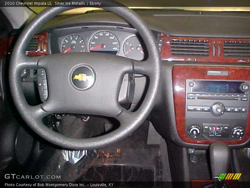 Silver Ice Metallic / Ebony 2010 Chevrolet Impala LS