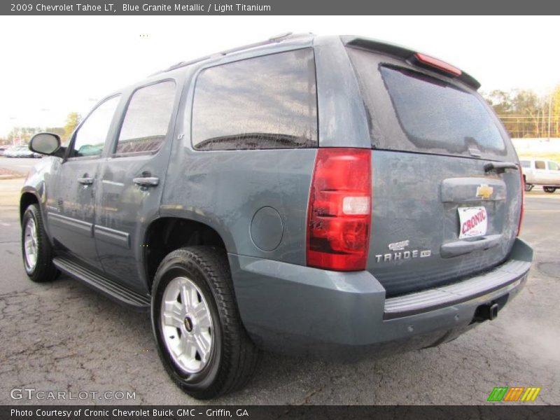 Blue Granite Metallic / Light Titanium 2009 Chevrolet Tahoe LT