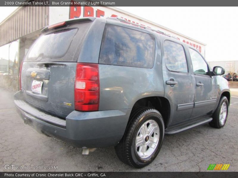 Blue Granite Metallic / Light Titanium 2009 Chevrolet Tahoe LT