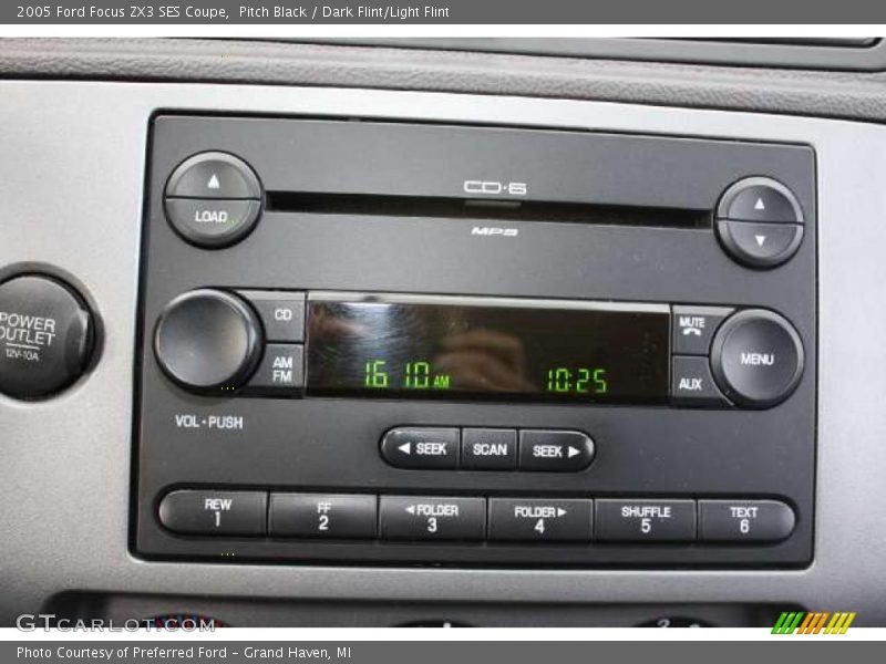 Pitch Black / Dark Flint/Light Flint 2005 Ford Focus ZX3 SES Coupe