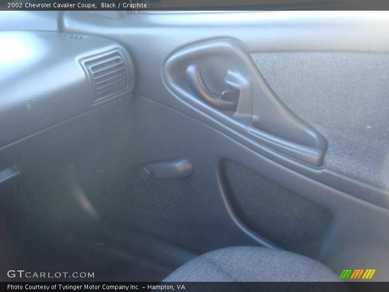 Black / Graphite 2002 Chevrolet Cavalier Coupe