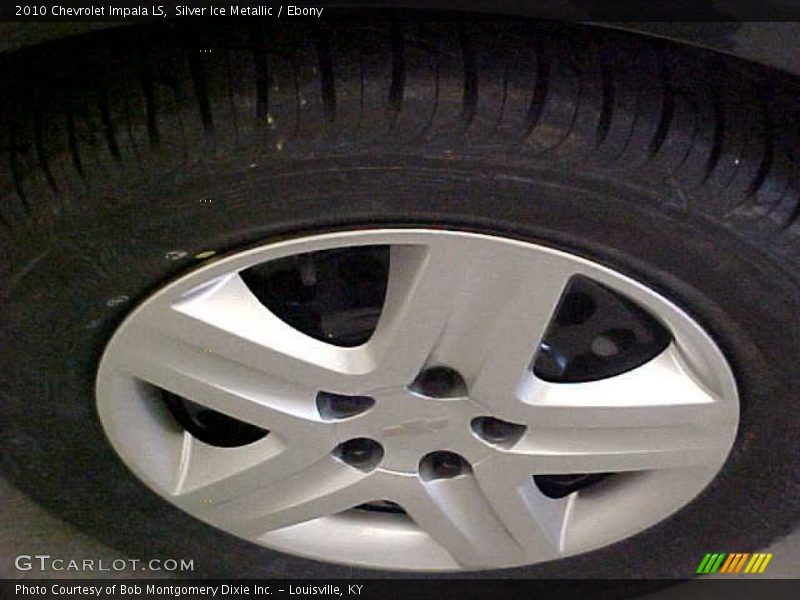Silver Ice Metallic / Ebony 2010 Chevrolet Impala LS