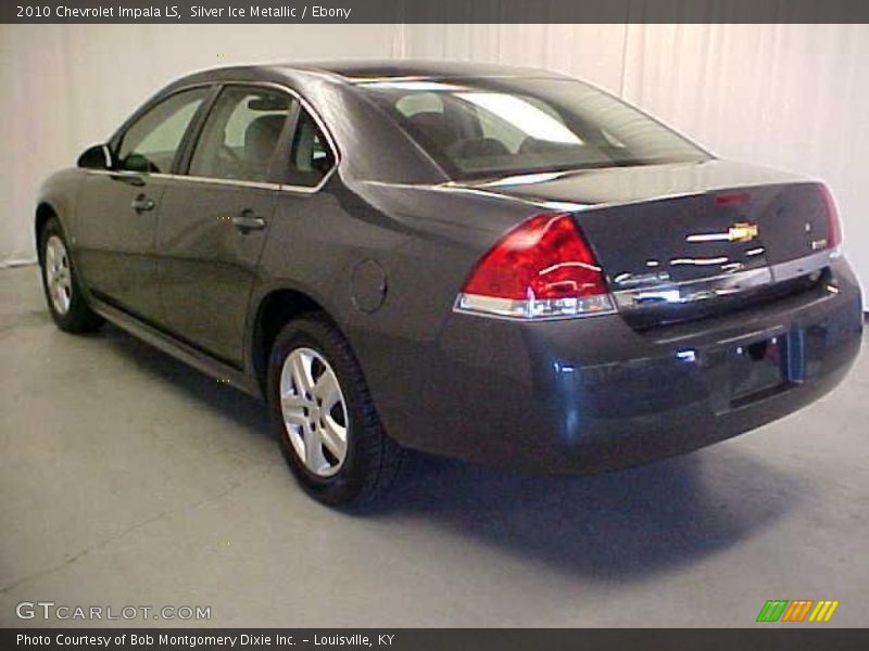 Silver Ice Metallic / Ebony 2010 Chevrolet Impala LS