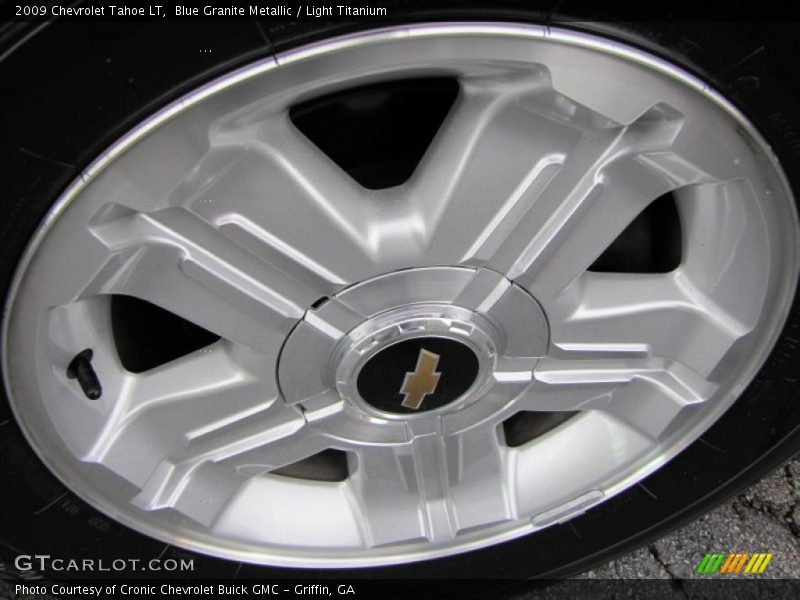 Blue Granite Metallic / Light Titanium 2009 Chevrolet Tahoe LT