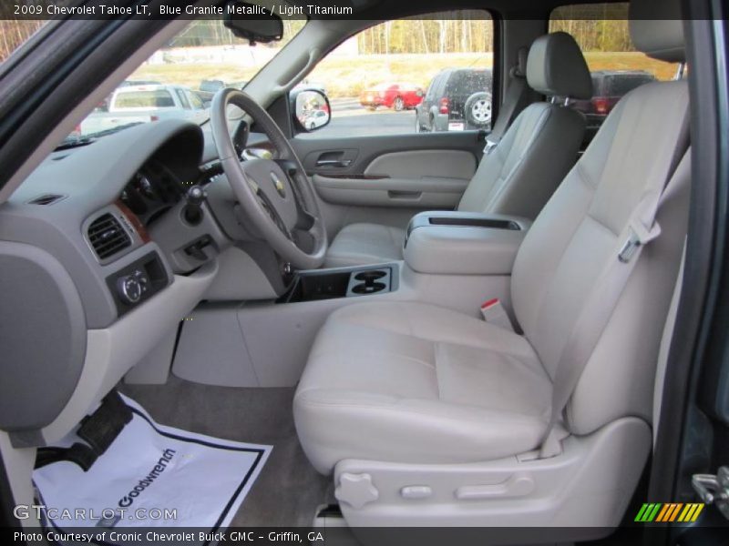 Blue Granite Metallic / Light Titanium 2009 Chevrolet Tahoe LT