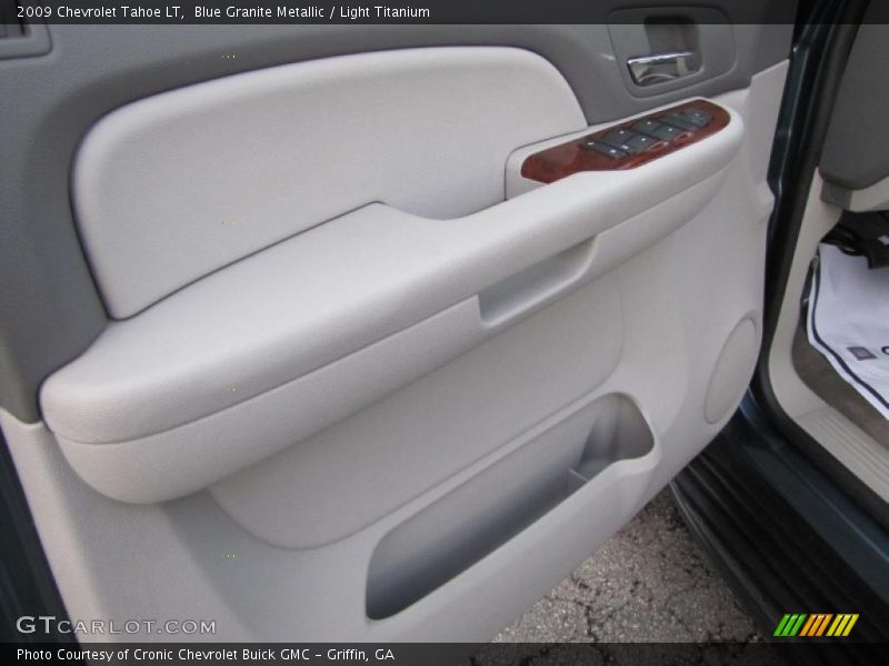 Blue Granite Metallic / Light Titanium 2009 Chevrolet Tahoe LT
