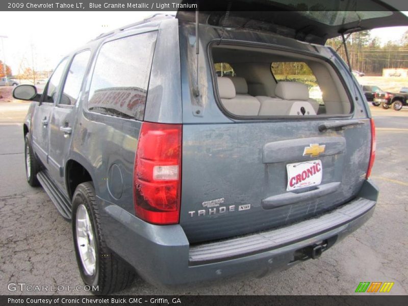 Blue Granite Metallic / Light Titanium 2009 Chevrolet Tahoe LT