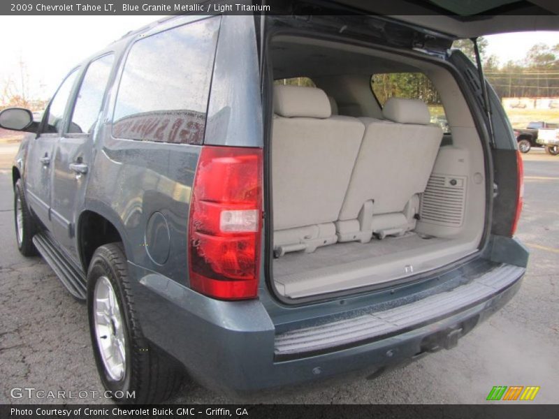 Blue Granite Metallic / Light Titanium 2009 Chevrolet Tahoe LT