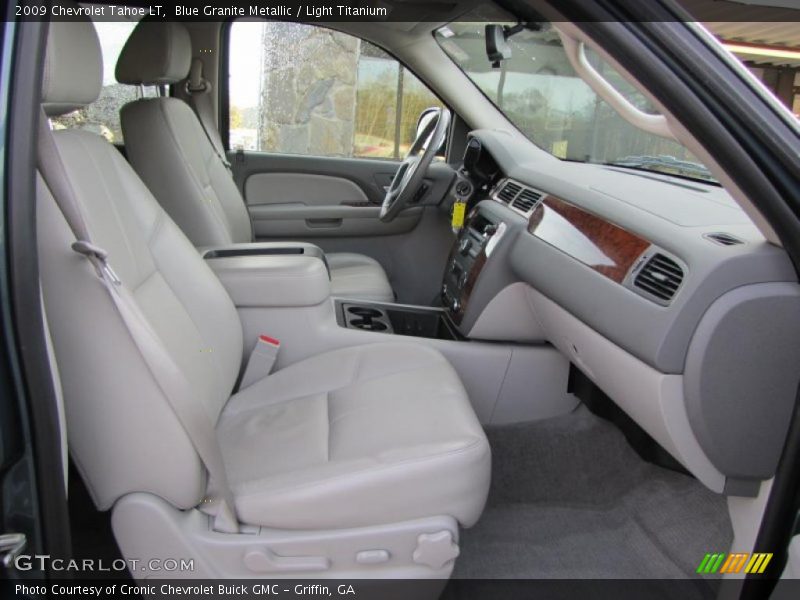 Blue Granite Metallic / Light Titanium 2009 Chevrolet Tahoe LT