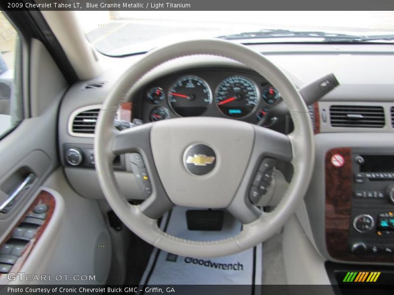 Blue Granite Metallic / Light Titanium 2009 Chevrolet Tahoe LT