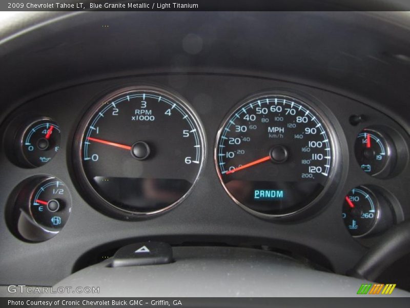Blue Granite Metallic / Light Titanium 2009 Chevrolet Tahoe LT
