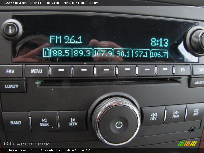 Blue Granite Metallic / Light Titanium 2009 Chevrolet Tahoe LT
