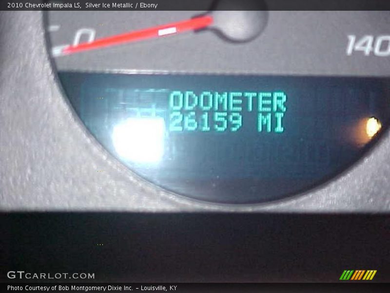 Silver Ice Metallic / Ebony 2010 Chevrolet Impala LS