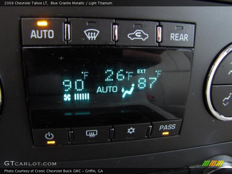 Blue Granite Metallic / Light Titanium 2009 Chevrolet Tahoe LT