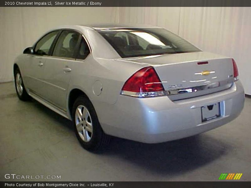 Silver Ice Metallic / Ebony 2010 Chevrolet Impala LS