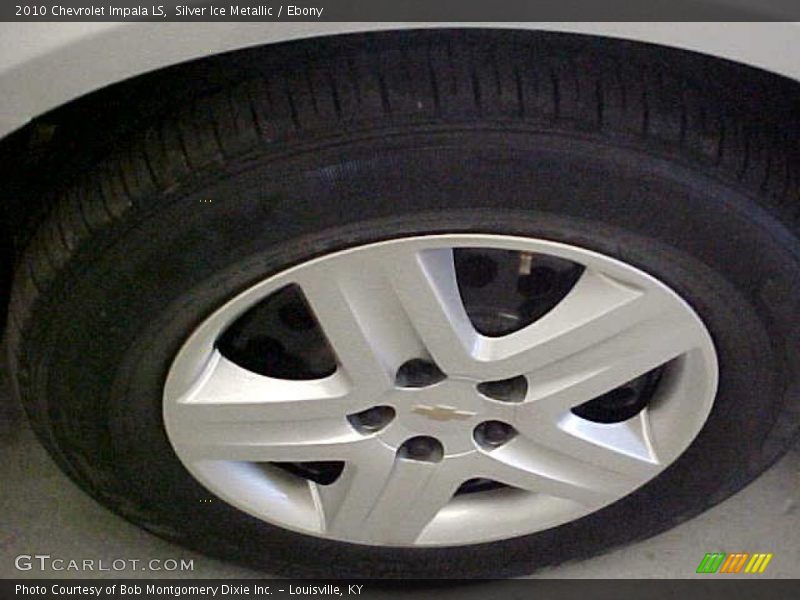 Silver Ice Metallic / Ebony 2010 Chevrolet Impala LS