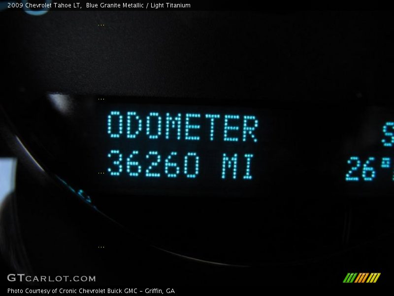 Blue Granite Metallic / Light Titanium 2009 Chevrolet Tahoe LT