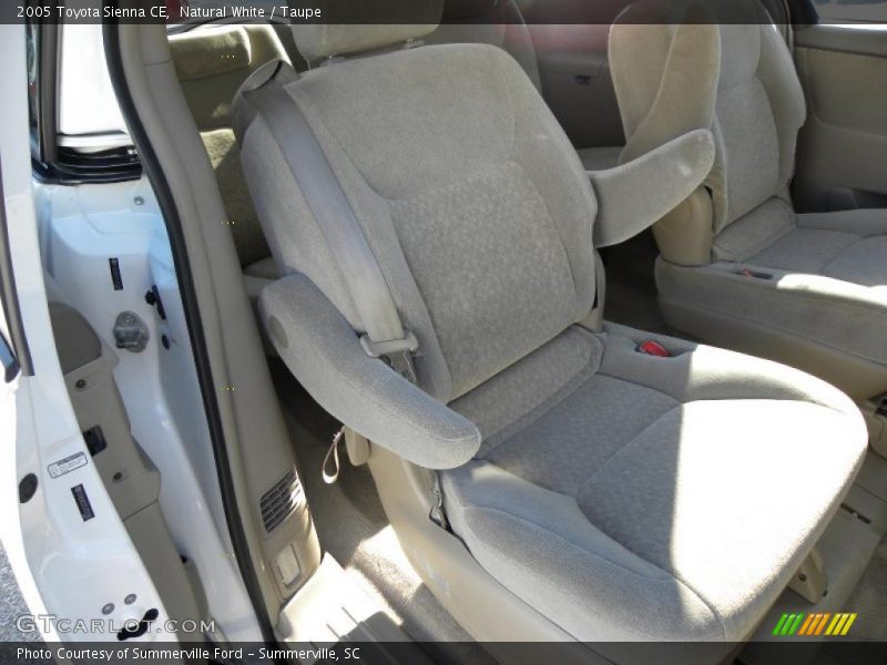 Natural White / Taupe 2005 Toyota Sienna CE