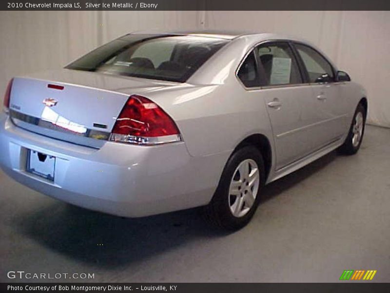 Silver Ice Metallic / Ebony 2010 Chevrolet Impala LS