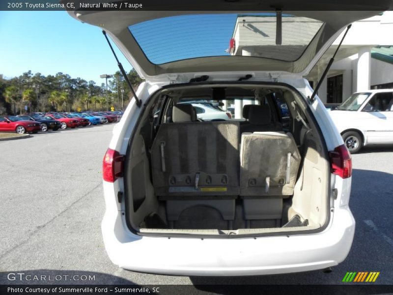 Natural White / Taupe 2005 Toyota Sienna CE