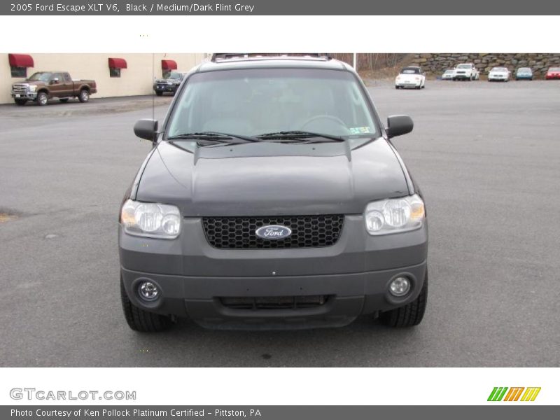 Black / Medium/Dark Flint Grey 2005 Ford Escape XLT V6
