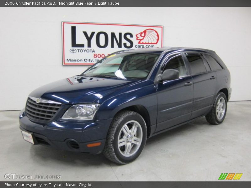 Midnight Blue Pearl / Light Taupe 2006 Chrysler Pacifica AWD